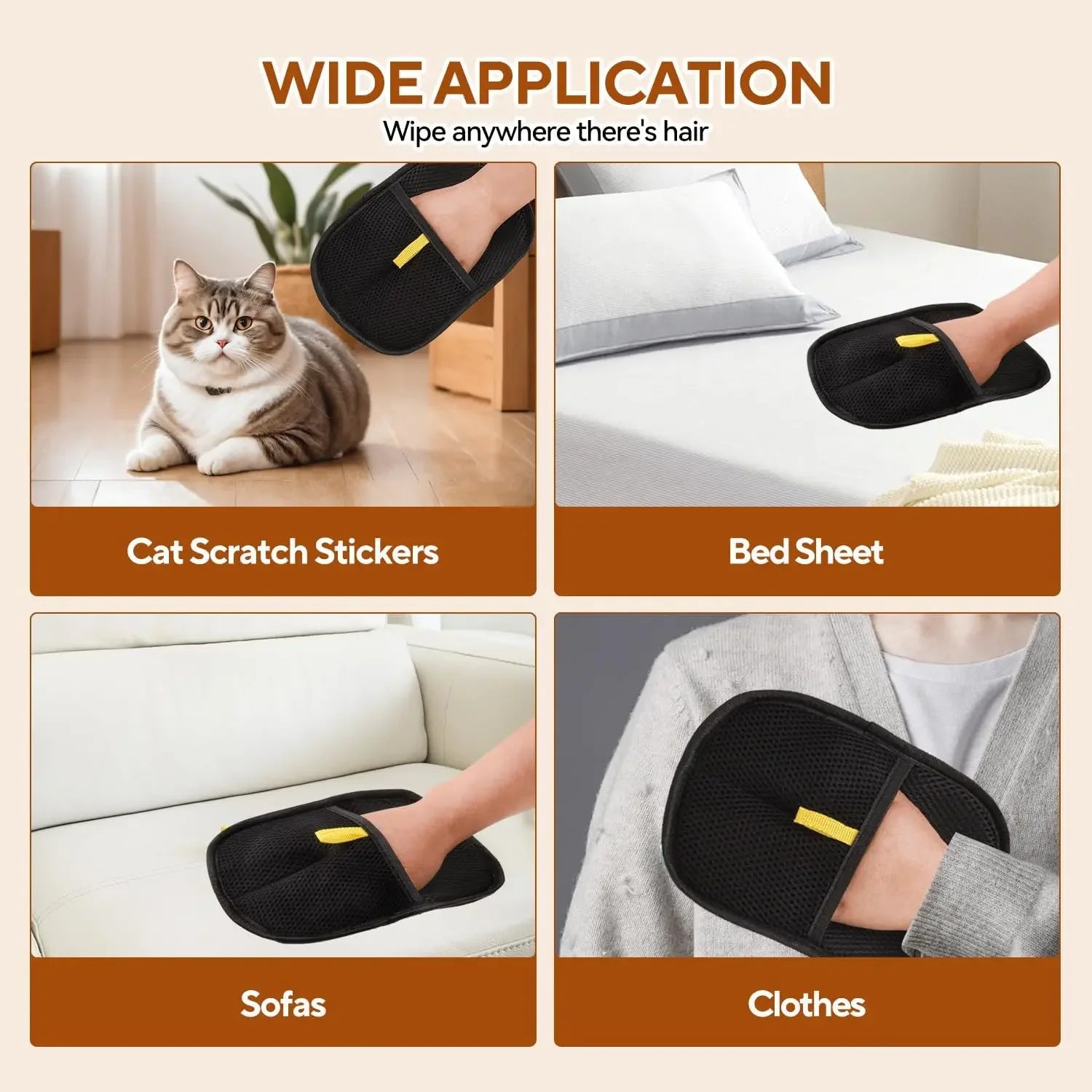 FurOff Glove™ | Reusable Pet Hair Remover for Couches, Carpets & Clothes